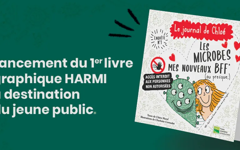 le premier livre graphique du projet HARMI sort le 18 juin 2026