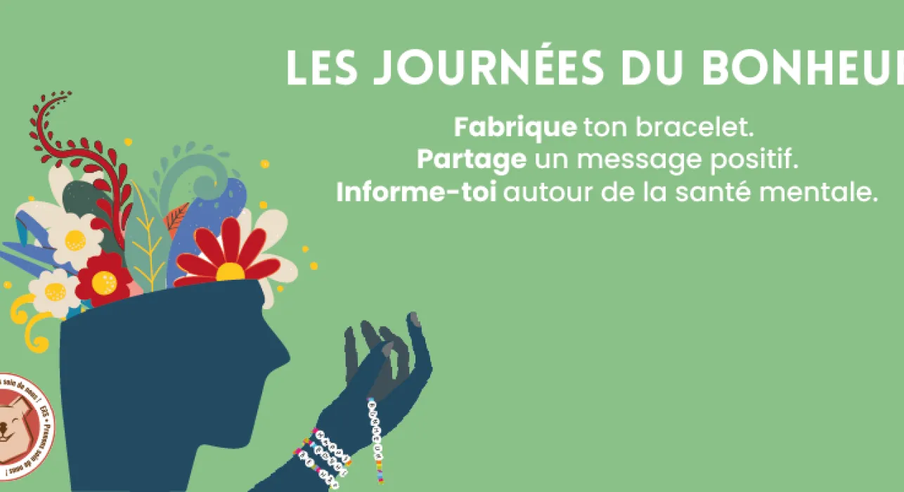 Journée du Bonheur 2026 : crée ton bracelet positif avec les ERS