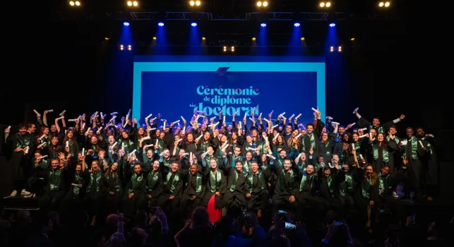 Cérémonie de remise des diplômes de doctorat 2024 - Edouard Barra